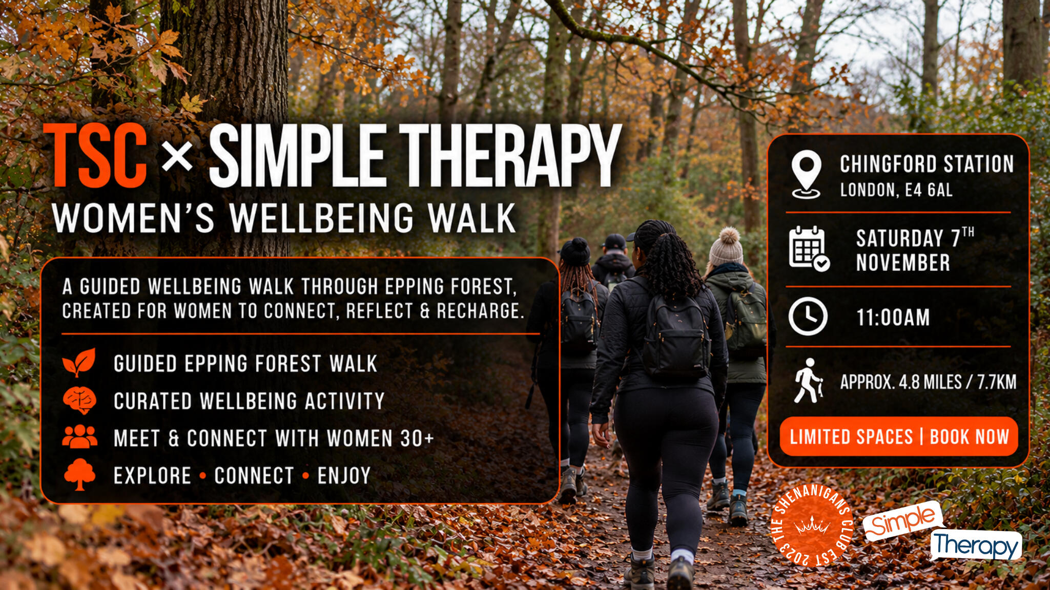 TSC Women’s wellness walk TSC UNITED ROUNDERS